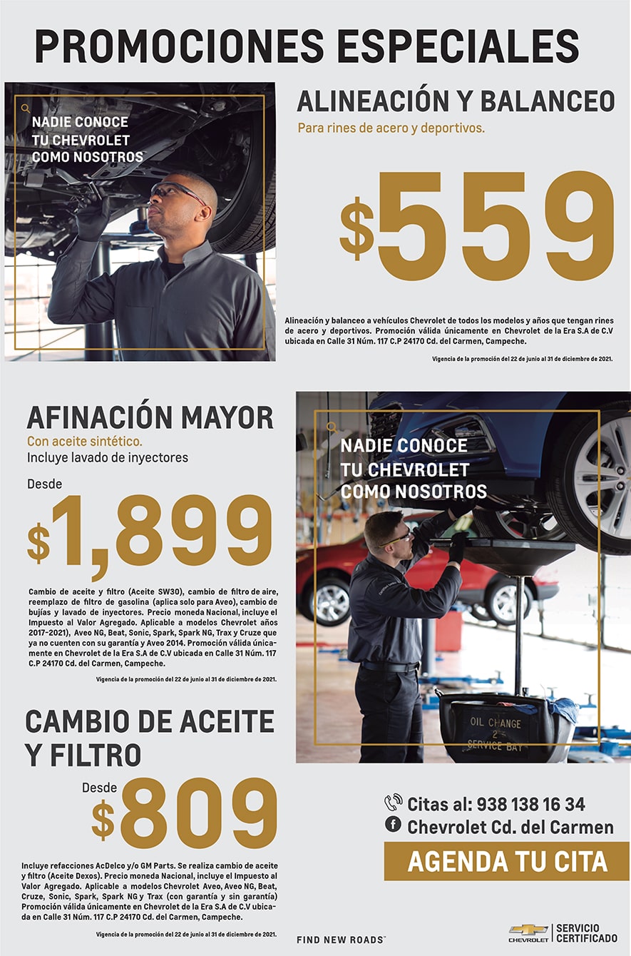 Promociones Servicio